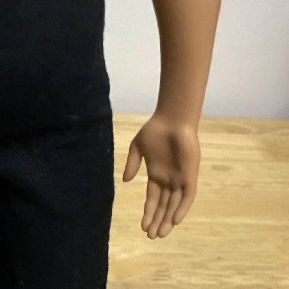 Ken Doll with Rooted Blonde Hair Blue Eyes Straight Body One Piece Suit Bow tie - Picture 7 of 10